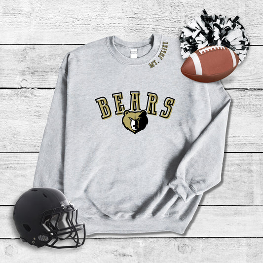 Split Bear Crewneck